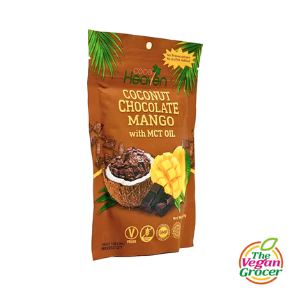 Coco Heaven Coconut Chocolate Mango with MCT Oil 30g (gluten-free)