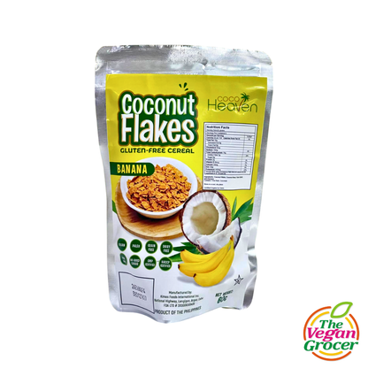 Coco Heaven Coconut Flakes Gluten-free Cereal 60g (gluten-free, paleo)