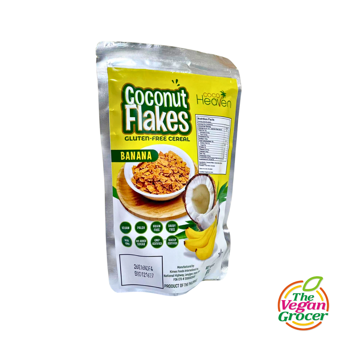 Coco Heaven Coconut Flakes Gluten-free Cereal 60g (gluten-free, paleo)