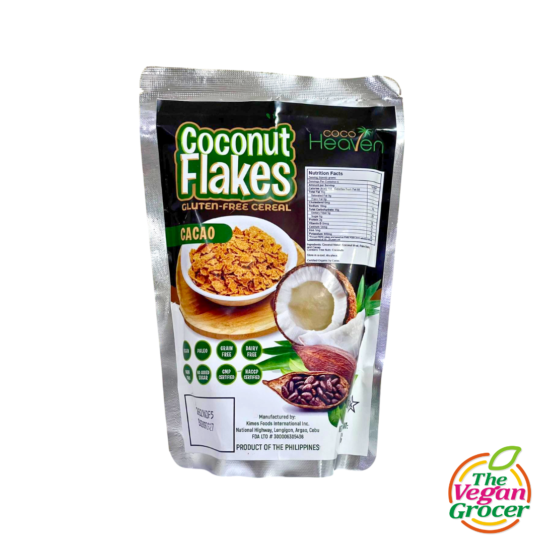 Coco Heaven Coconut Flakes Gluten-free Cereal 60g (gluten-free, paleo)