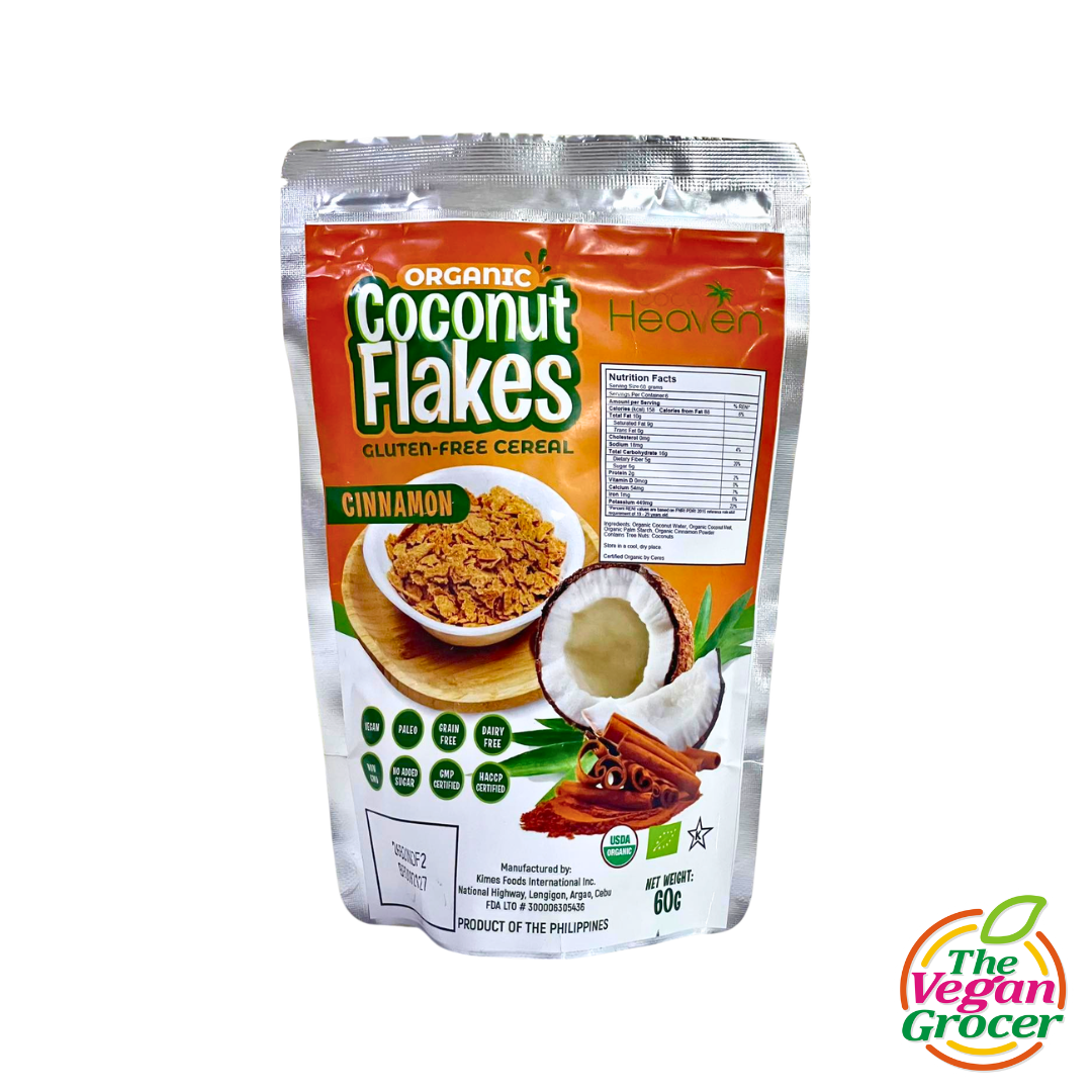 Coco Heaven Coconut Flakes Gluten-free Cereal 60g (gluten-free, paleo)