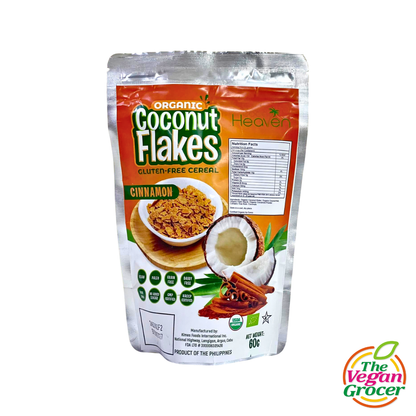 Coco Heaven Coconut Flakes Gluten-free Cereal 60g (gluten-free, paleo)