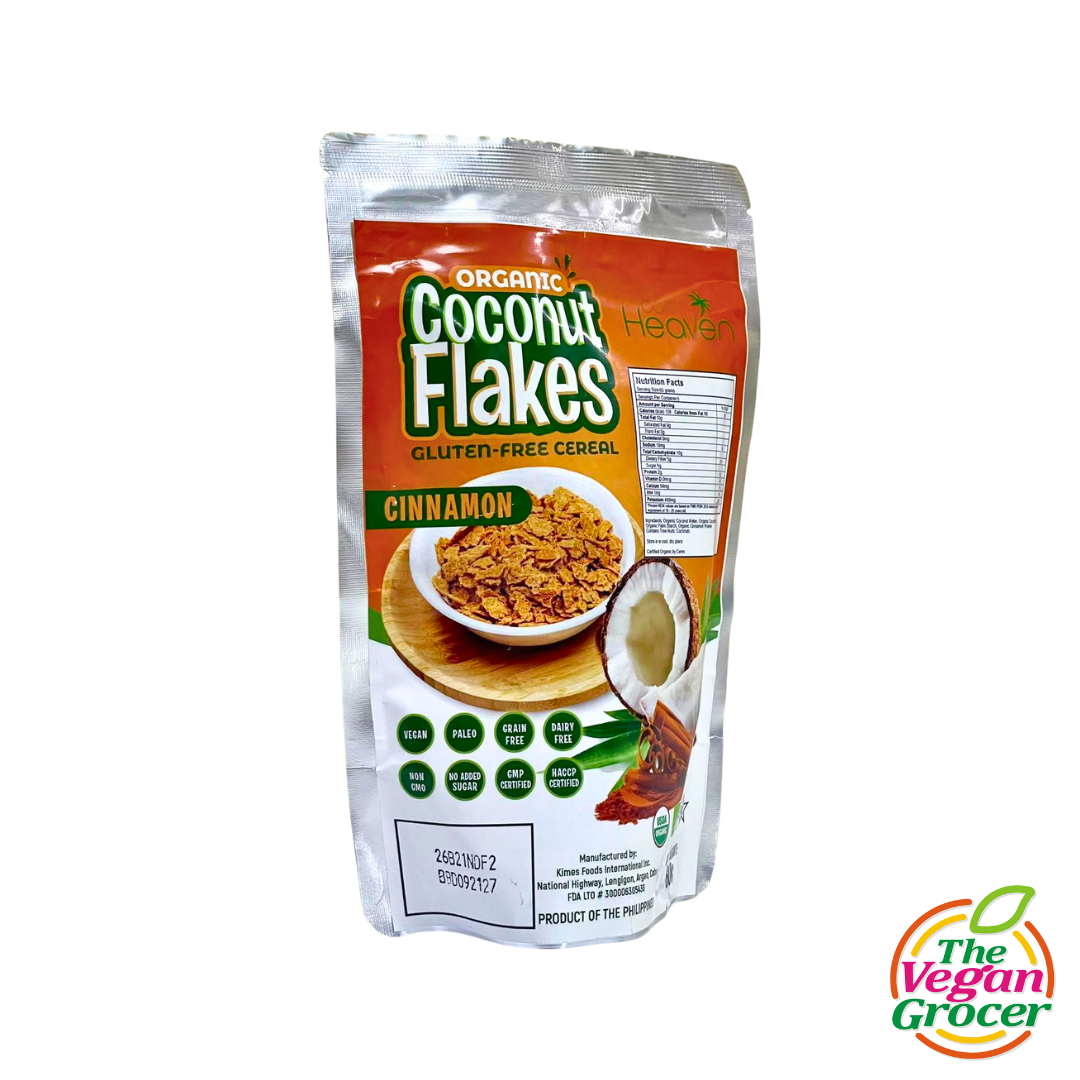 Coco Heaven Coconut Flakes Gluten-free Cereal 60g (gluten-free, paleo)