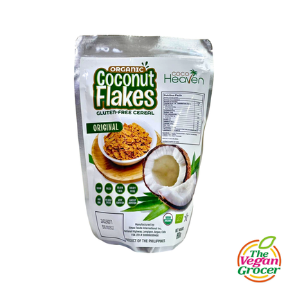 Coco Heaven Coconut Flakes Gluten-free Cereal 60g (gluten-free, paleo)