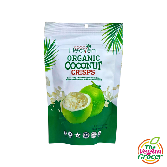 Coco Heaven Organic Coconut Crisps 30g (gluten-free, soy-free)