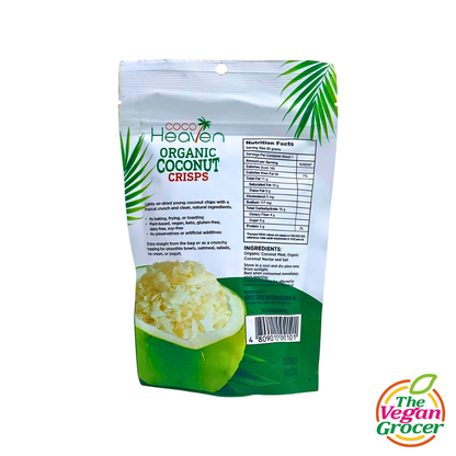 Coco Heaven Organic Coconut Crisps 30g (gluten-free, soy-free)