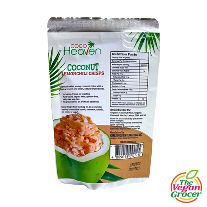 Coco Heaven Organic Coconut Crisps 30g (gluten-free, soy-free)