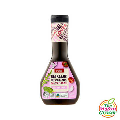 Coles Balsamic Dressing 300mL