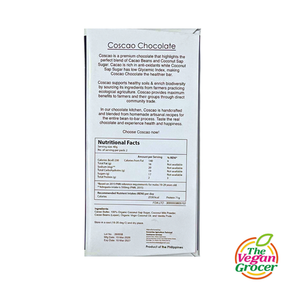Coscao Coconut Milk Chocolate 43%