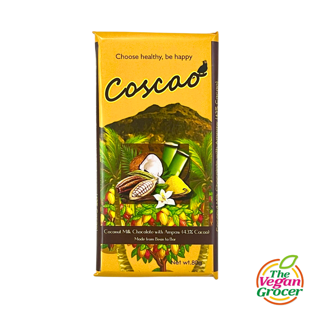 Coscao Coconut Milk Chocolate with Ampaw 43%