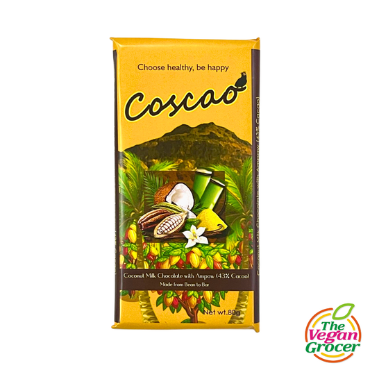 Coscao Coconut Milk Chocolate with Ampaw 43%