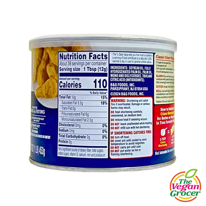 Crisco All Vegetable Shortening 453g (gluten-free)