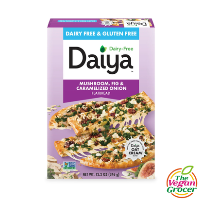 Daiya Mushroom, Fig & Caramelized Onion Flatbread (gluten-free, dairy-free)