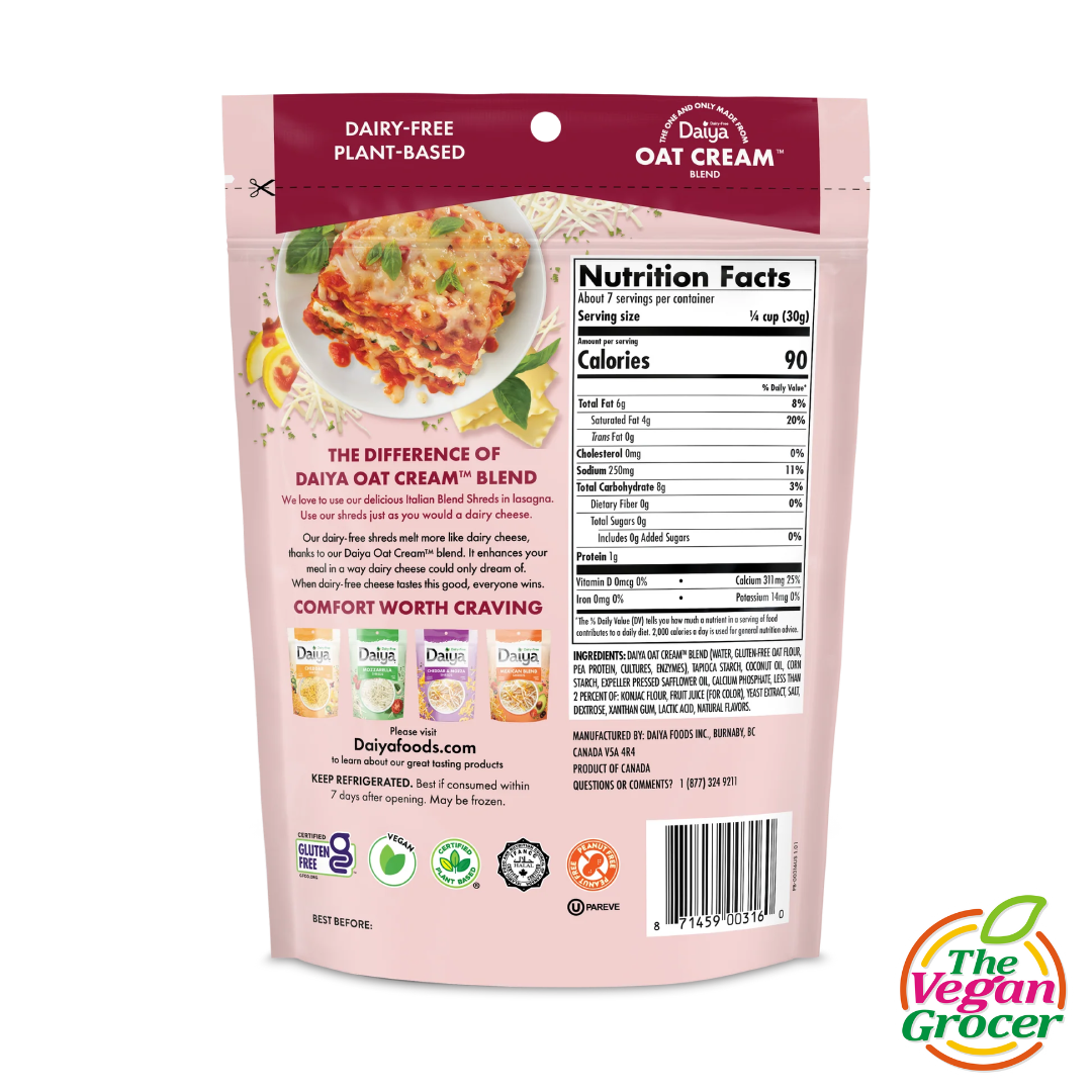 Daiya Italian Blend Shreds 200g (dairy-free)