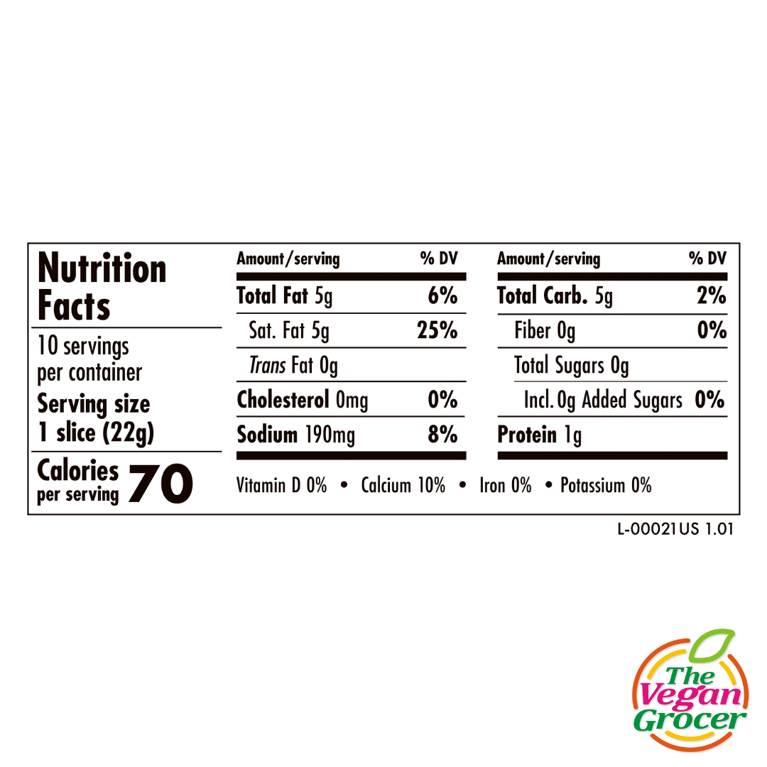 Daiya Provolone Slices 220g (dairy-free)