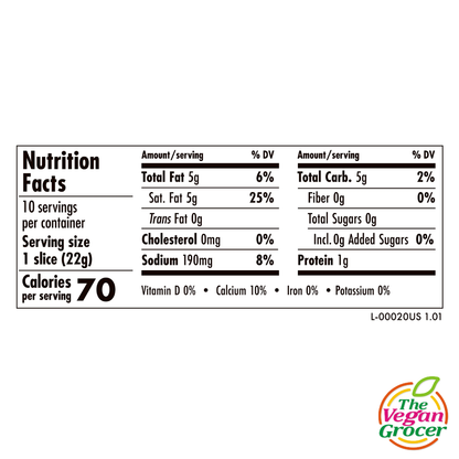 Daiya Swiss Slices 220g (dairy-free)