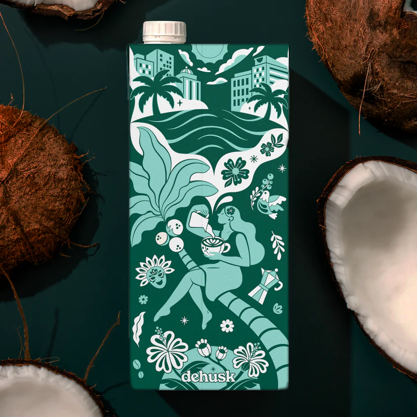 Dehusk Barista Coconut Milk 1L