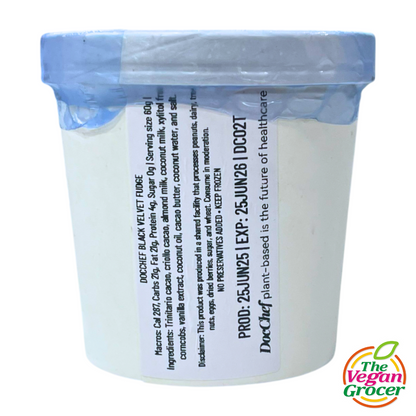 Doc Chef Black Velvet Fudge Ice Cream Mega Pint (gluten-free, sugar-free)