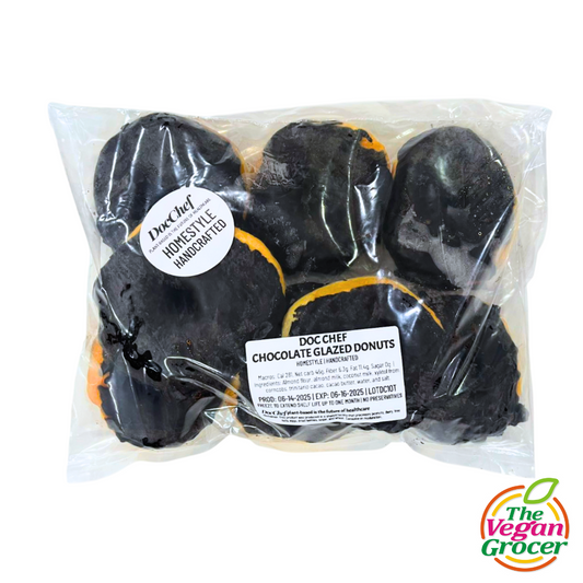 Doc Chef Chocolate Glazed Donuts (gluten-free, sugar-free)