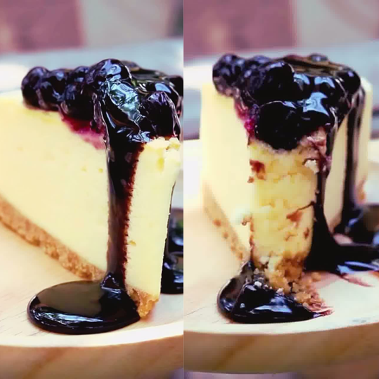 Doc Chef New York Blueberry Cheesecake (gluten-free, sugar-free)