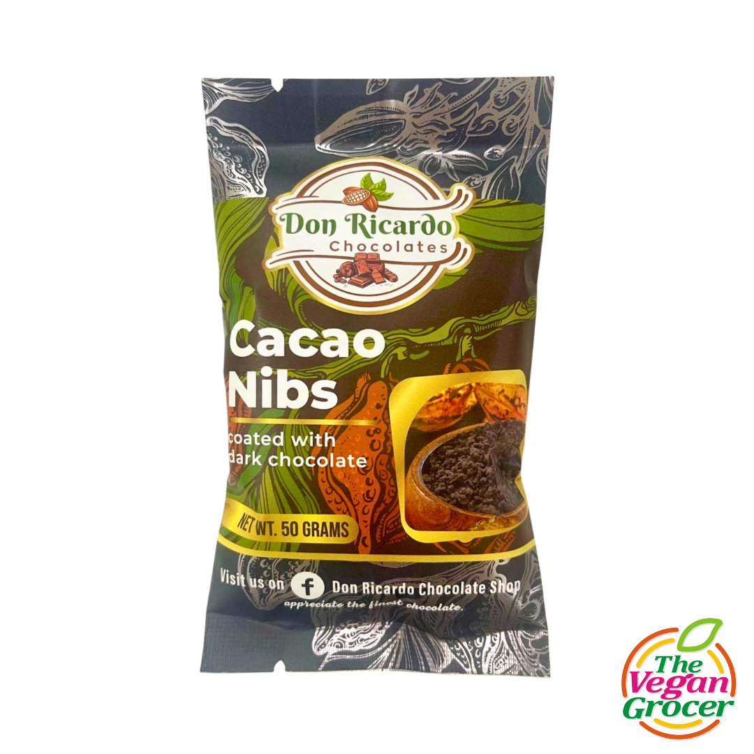Don Ricardo's Cacao Nibs coated with Dark Chocolate 50g