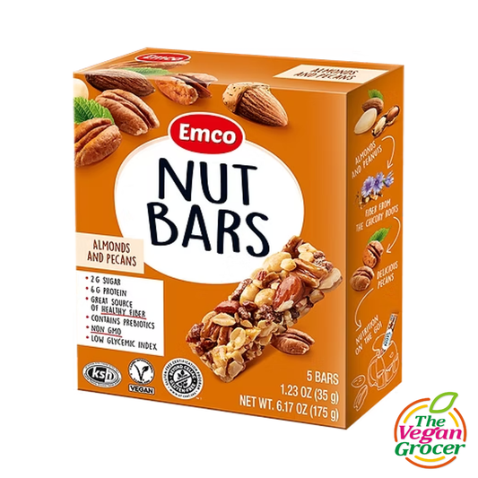 Emco Nut Bars Almonds & Pecans 175g (gluten-free)