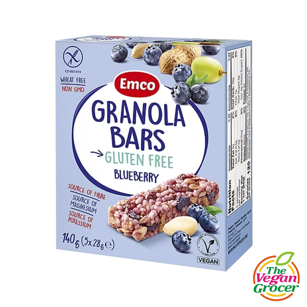 Emco Gluten-free Granola Bars Blueberry 140g (28gx5)