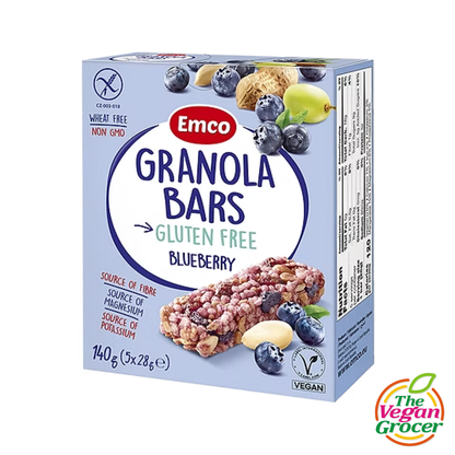 Emco Gluten-free Granola Bars Blueberry 140g (28gx5)