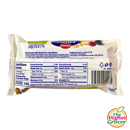 Emco Müsli Oat Biscuits 60g - Blueberry