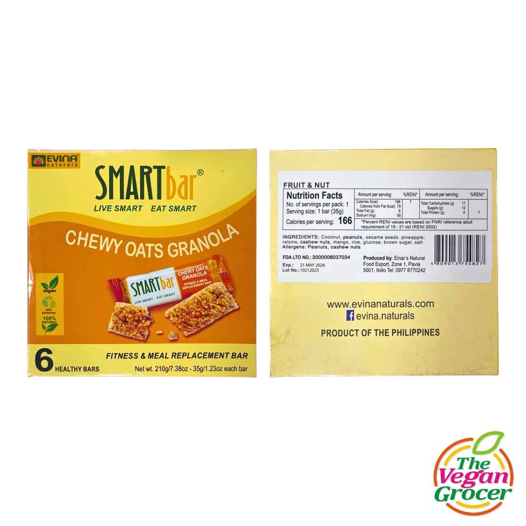 Evina Naturals Smarty Bar Chewy Oats Granola (gluten-free)