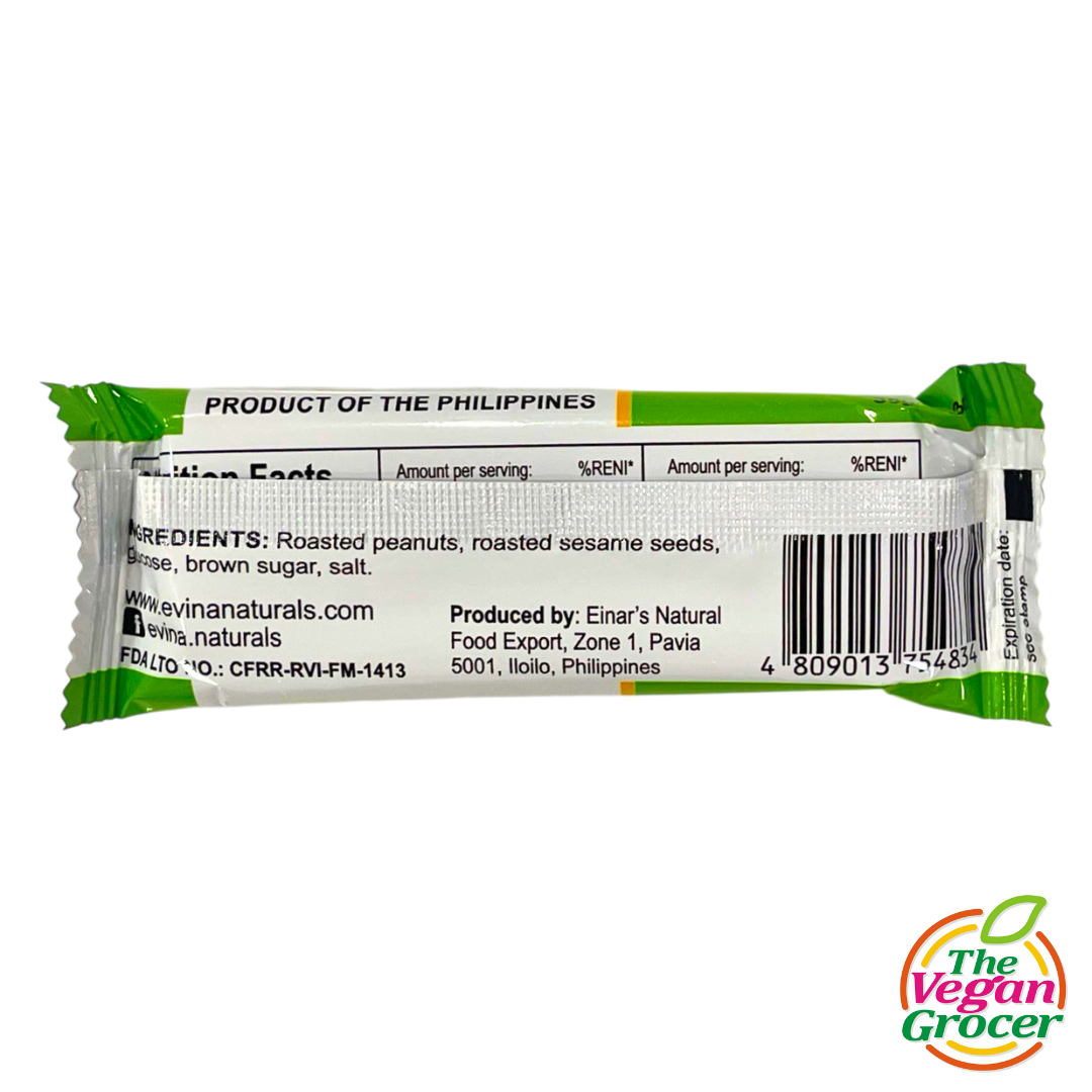 Evina Naturals Smarty Bar Sesame Peanut (gluten-free)