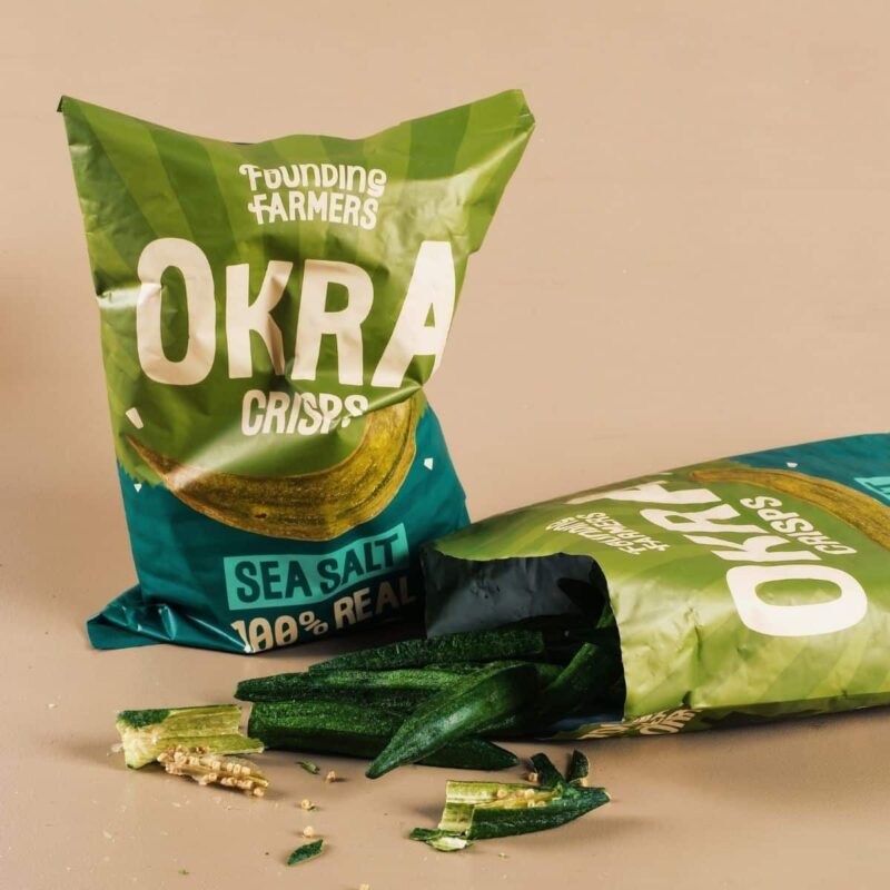 Founding Farmers Okra Crisps 70g