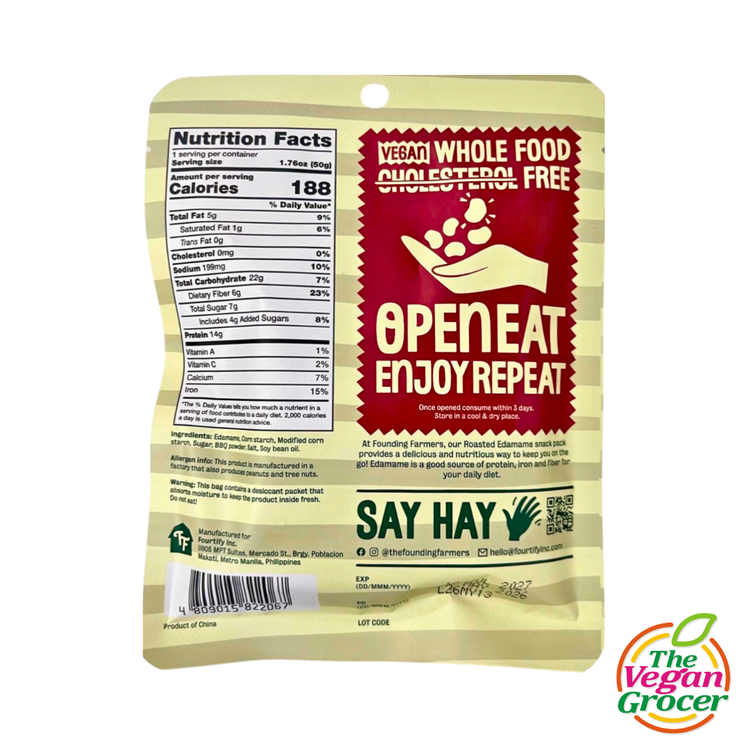 Founding Farmers Roasted Edamame 50g