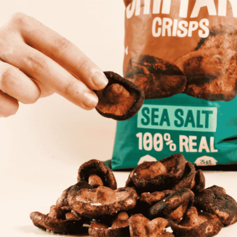 Founding Farmers Shiitake Crisps Sea Salt 100g