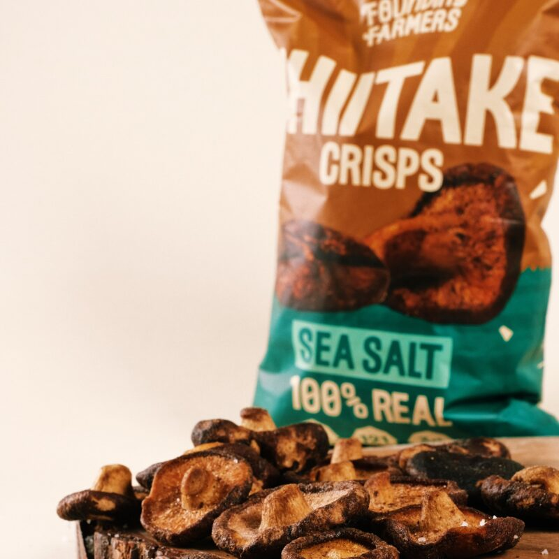 Founding Farmers Shiitake Crisps Sea Salt 100g