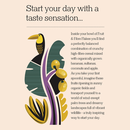 Freee Gluten-free Fruit & Fibre Flakes 375g (organic)