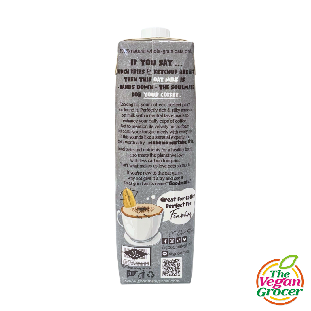 Goodmate Barista Oat Milk 1L (gluten-free, soy-free)