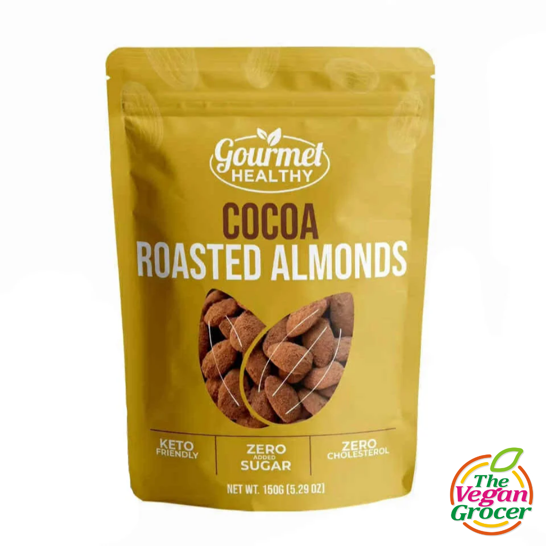 Gourmet Healthy Cocoa Roasted Almonds 150g (sugar-free)