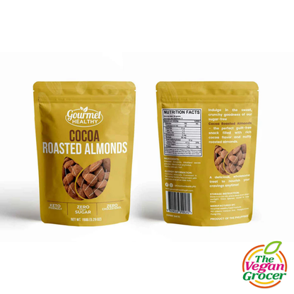 Gourmet Healthy Cocoa Roasted Almonds 150g (sugar-free)
