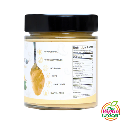 Gourmet Healthy Nut Butter Vegan - Roasted Cashew Vanilla 250g (gluten-free, sugar-free)