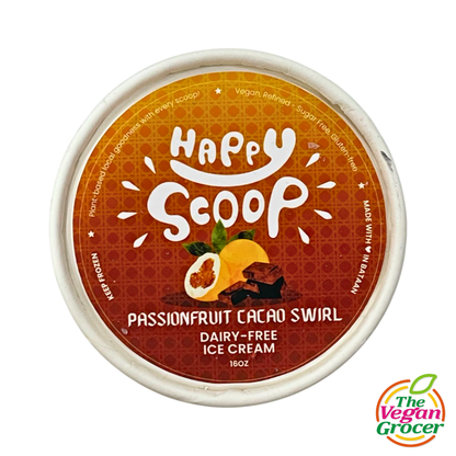 Happy Scoop Passionfruit Cacao Ice Cream Pint (gluten-free)