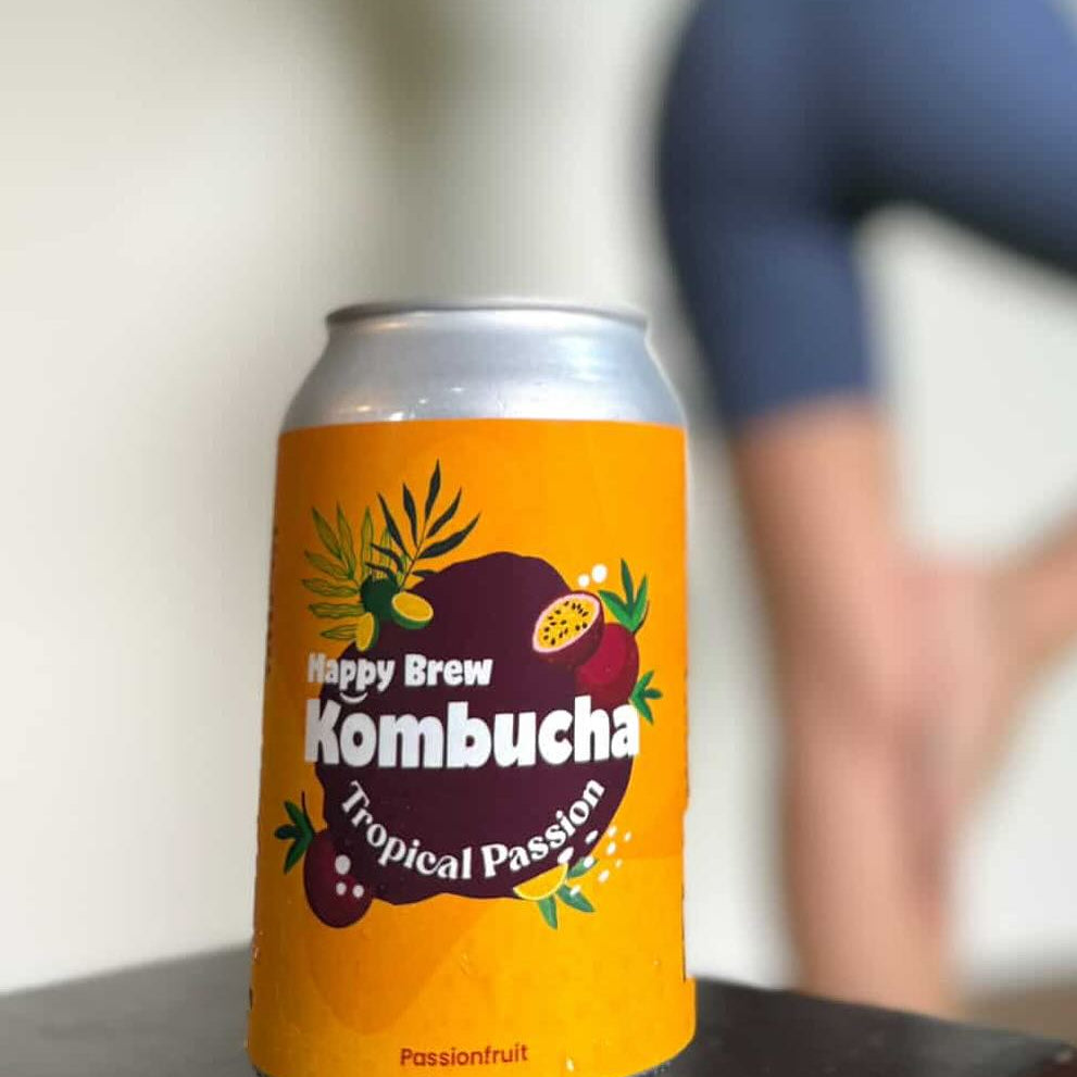 Happy Brew Kombucha Tropical Passion 330ml