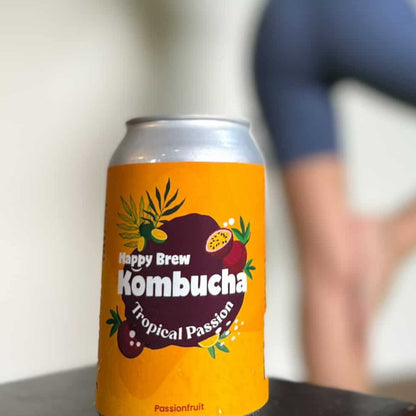 Happy Brew Kombucha Tropical Passion 330ml