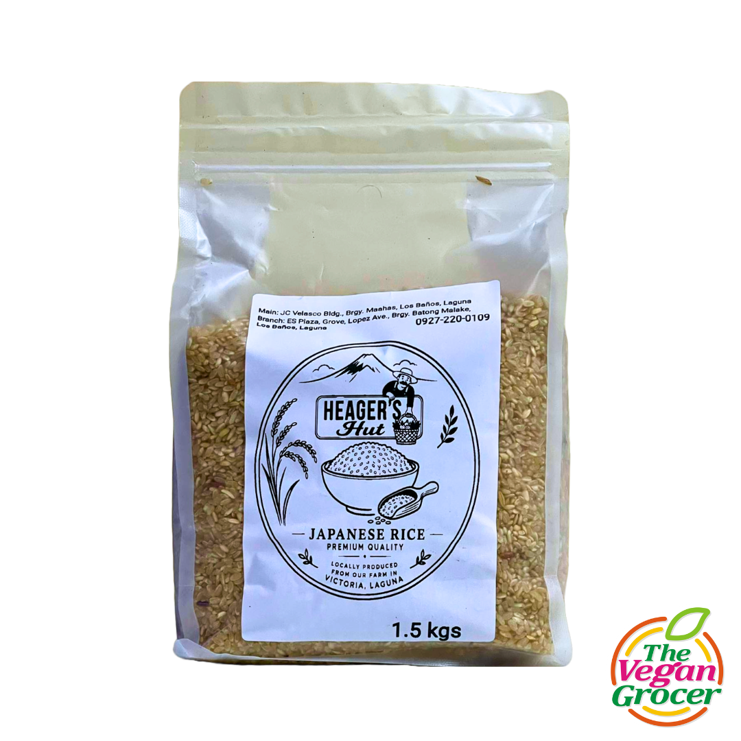 Heager's Hut Local Brown Japanese Rice (premium quality) 1.5kg