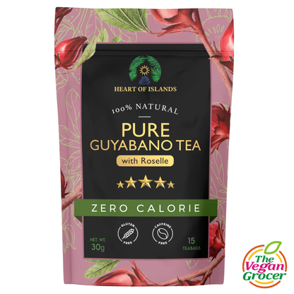 Heart of Islands Guyabano Tea with Roselle 30g 15s (gluten-free, caffeine-free)