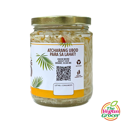 Homemade Atcharang Ubod 350mL (gluten-free, no added sugar)
