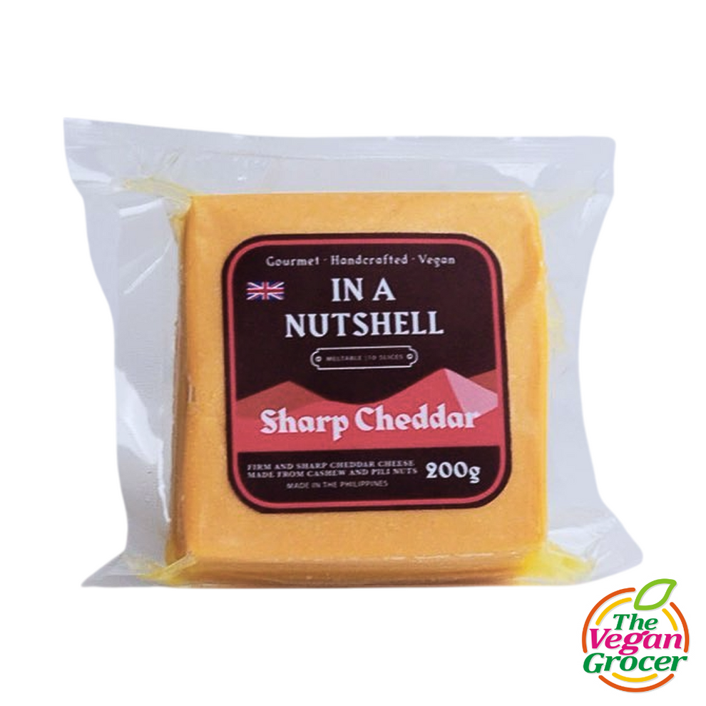 In A Nutshell Sharp Cheddar (gluten-free) – The Vegan Grocer Ph