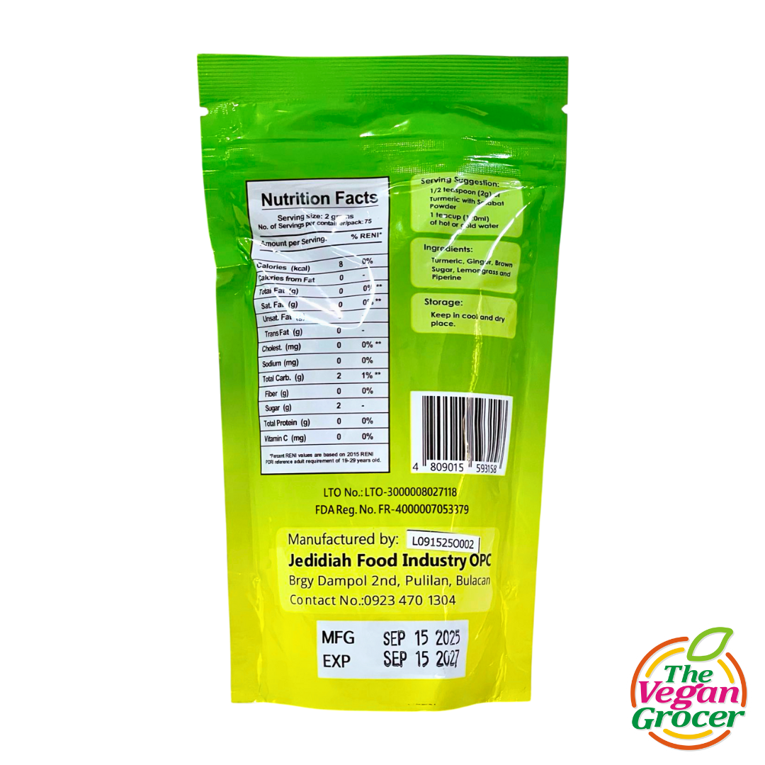 Jedidiah Turmeric w Salabat 150g