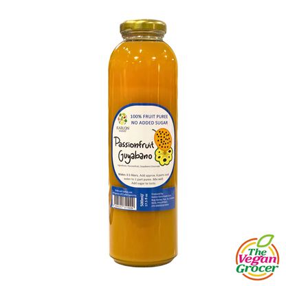 Kablon Farms Passionfruit Guyabano Puree 500mL (no added sugar)