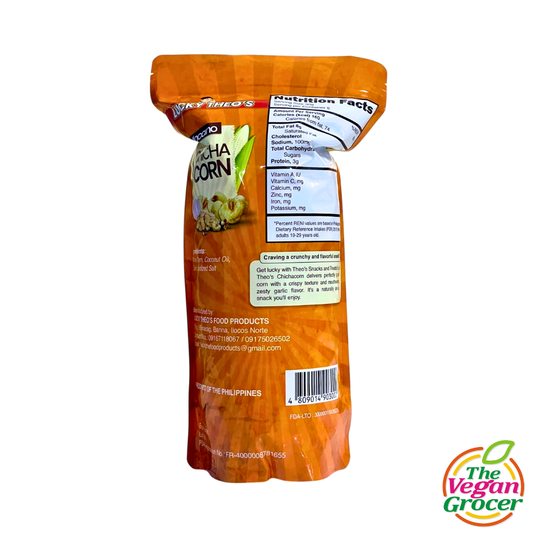 Lucky Theo Ilocano Chichacorn Salt & Vinegar 320g